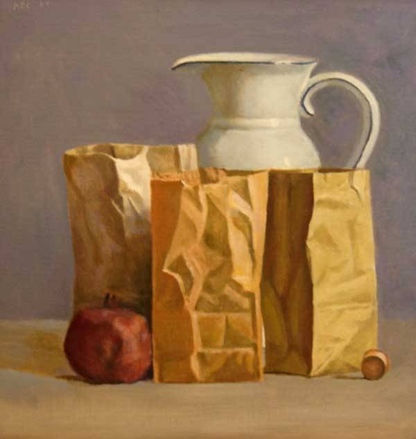 oil paintings by Alan Cayton, realistic paintings